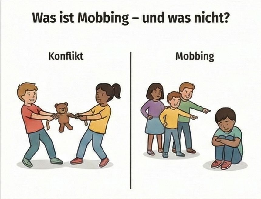 Symbolfoto Mobbing im Schulkontext